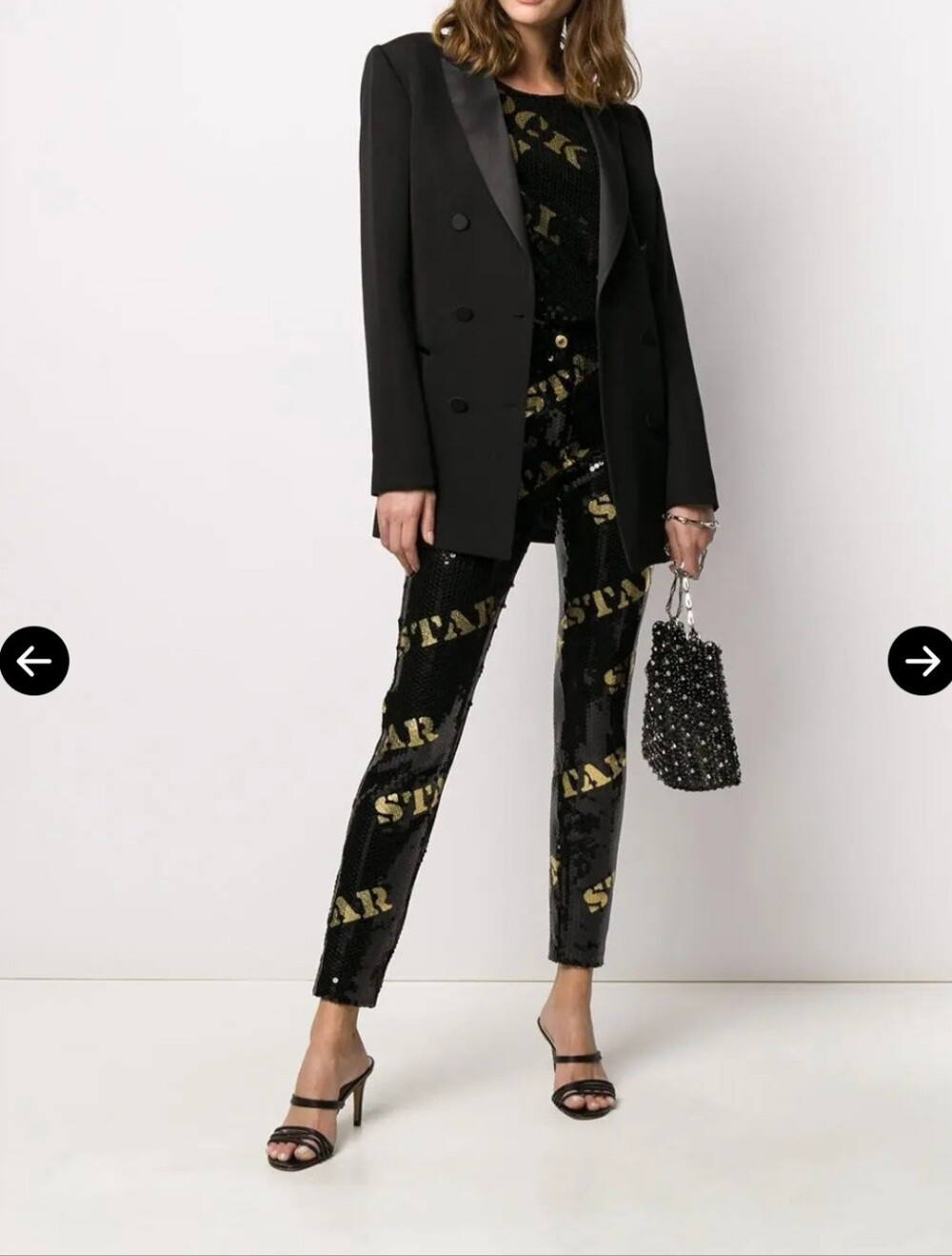MOSCHINO® Couture! Sequin-Detail "STAR" Pants